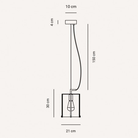 Lampe de plafond Polpo