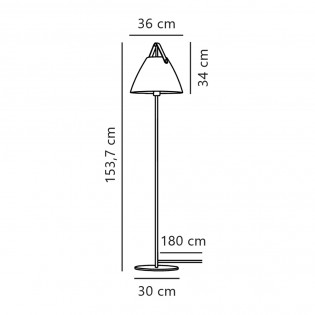 Lampadaire Strap