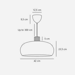 Lampe a suspension Aurelio