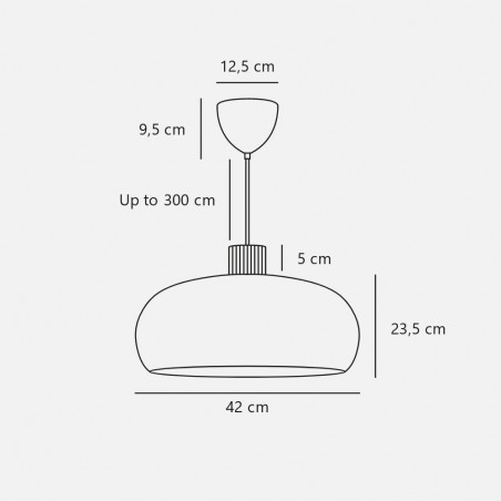 Lampe a suspension Aurelio