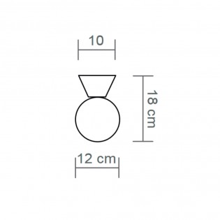 Plafonnier Abisal