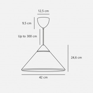 Lampe de suspension Kinto