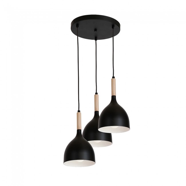 Lámpe de plafond Kame (3 Lumieres)