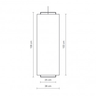 Lampe de suspension Lewit L