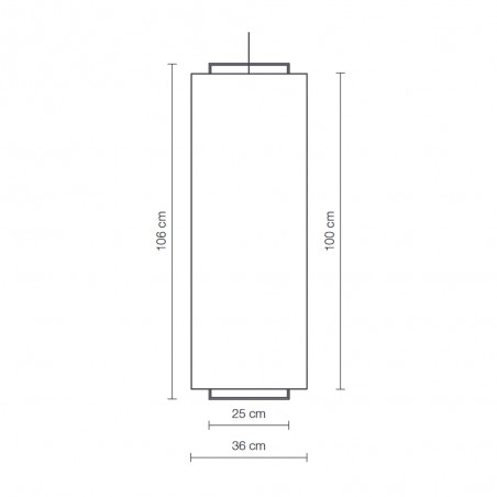 Lampe de suspension Lewit L