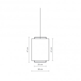 Lampe de suspension Lewit S