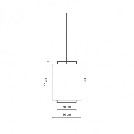 Lampe de suspension Lewit S
