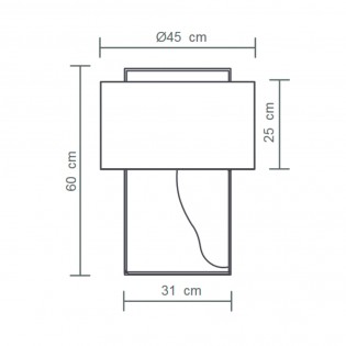 Lampe á poser Lewit L