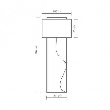 Lampadaire Lewit L