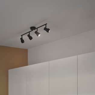 Regletté de plafond Boston (4 lumieres)