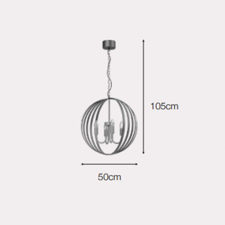 Lámpe a suspension Marquee