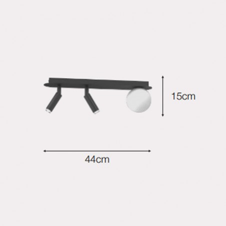 Réglette de plafond Melange
