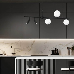 Lámpe de plafond Melange (5 Lumieres)