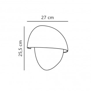 Applique Murale Scorpius Round Maxi