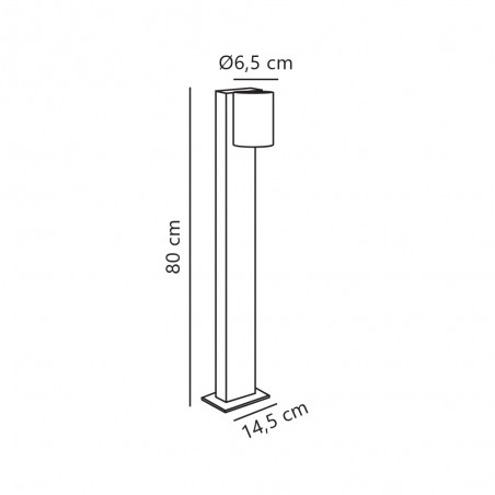 Balisé de exterieur Tin