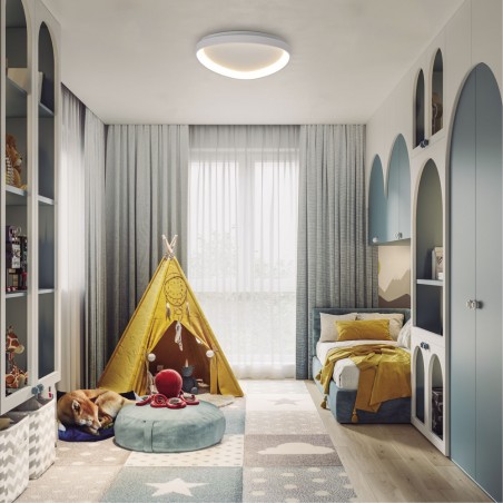 Plafón de techo LED Niseko Triangular CCT (62W)