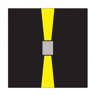 Applique extérieure LED Zerouno (2x5W)