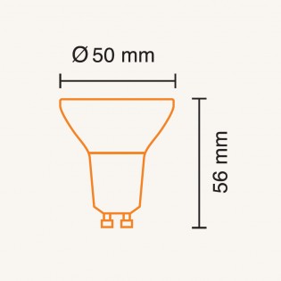 Ampoule LED GU10 (8W)