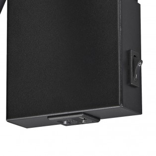 Applique murale lecteur avec USB Slim