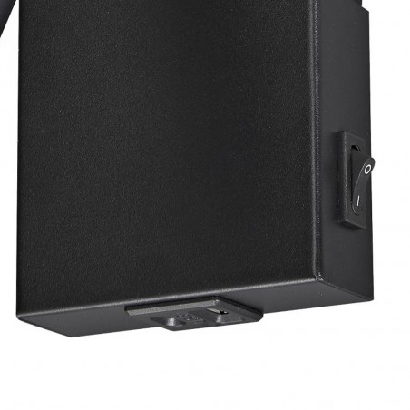 Applique murale lecteur avec USB Slim
