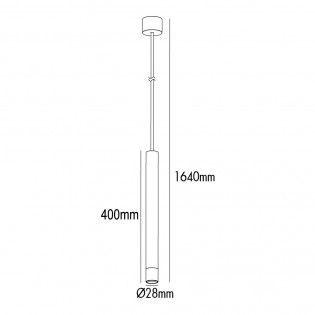 Lampe de plafond Slim