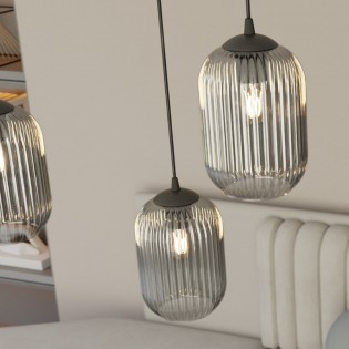 Lámpe a suspension Valdi II (3 lumieres)