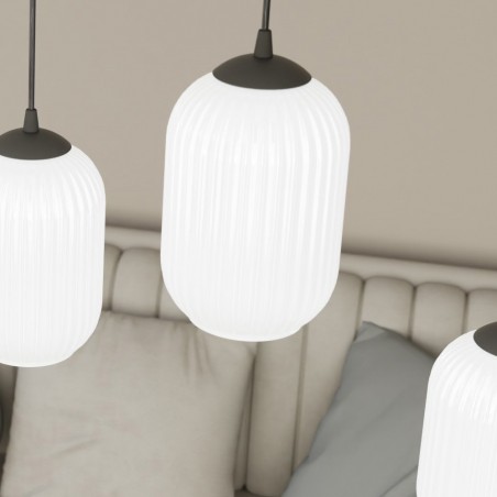 Lámpe a suspension Valdi (4 lumieres)