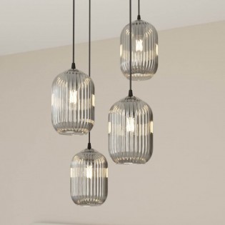 Lámpe a suspension Valdi II (4 lumieres)