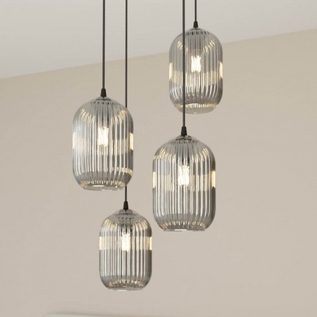 Lámpe a suspension Valdi II (4 lumieres)