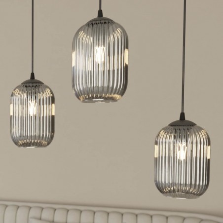 Lámpe a suspension Valdi (6 lumieres)