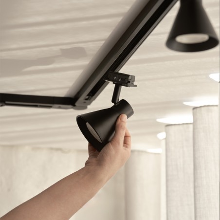 Kit de rail Nordlux Link 1M. + 3 spots Eik