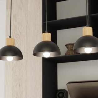 Lámpe a suspension Tuno (4 lumieres)