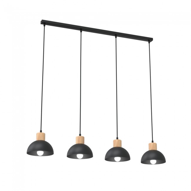 Lámpe a suspension Tuno (4 lumieres)
