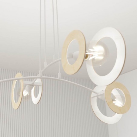 Lámpe de plafond Baco (4 lumieres)