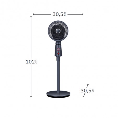 Ventilateur sur pied Montecristo (40W)