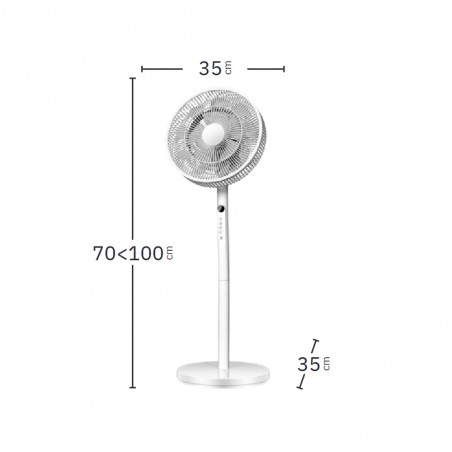 Ventilateur sur pied Azor (60W)