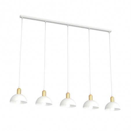 Lámpe a suspension Rosemi (5 lumieres)