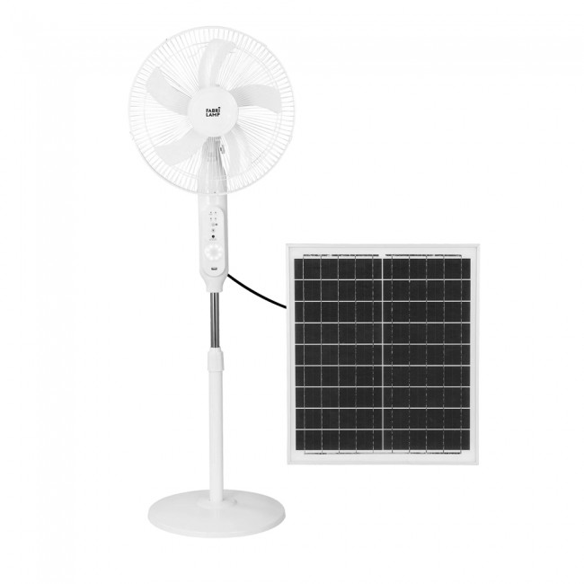 Ventilateur sur pied avec panneau solaire Clima (30W)