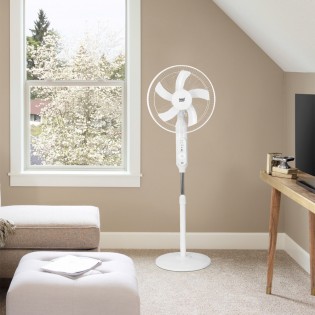 Ventilateur sur pied avec panneau solaire Clima (30W)