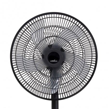 Ventilateur sur pied avec panneau solaire Rialto (30W)