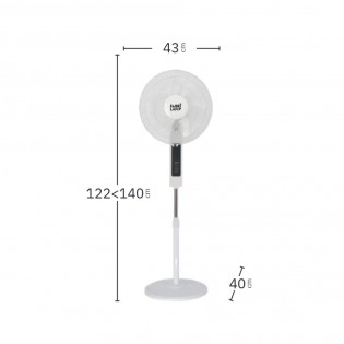 Ventilateur sur pied Cacimbo (45W)