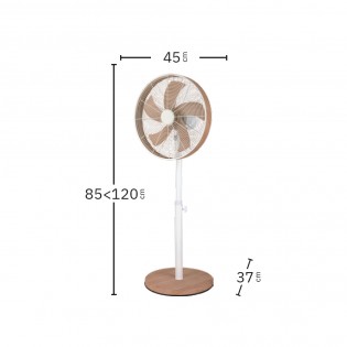 Ventilateur sur pied Alcañiz (50W)