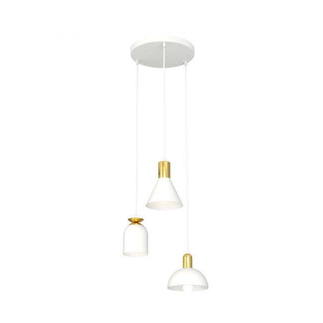 Lámpe a suspension Sesma II (3 lumieres)