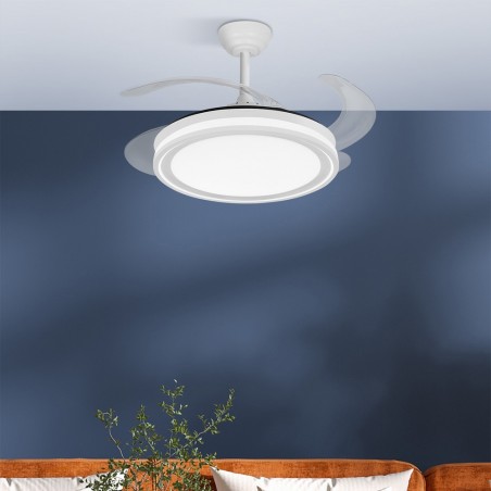 Ventilateur LED à pales pliantes Bandido CCT (59W)