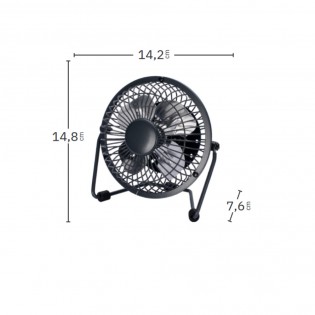 Mini ventilateur à poser USB Bulerias