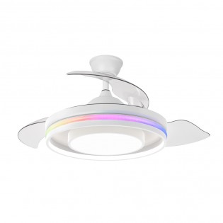 Ventilateur LED à pales...