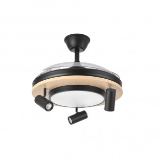 Ventilateur LED à pales pliantes Gladiator CCT Smart (37W+15W)