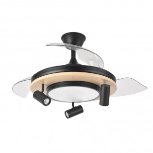 Ventilateur LED à pales pliantes Gladiator CCT Smart (37W+15W)