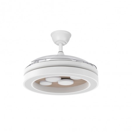 Ventilateur LED à pales pliantes Cupido CCT Smart (55W)