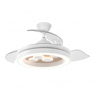 Ventilateur LED à pales pliantes Cupido CCT Smart (55W)